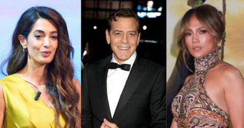 Photo of Amal, George Clooney and JLo
