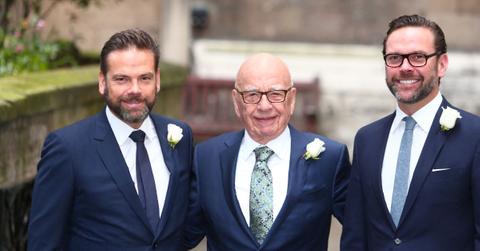 Lachlan, Rupert, and James Murdoch