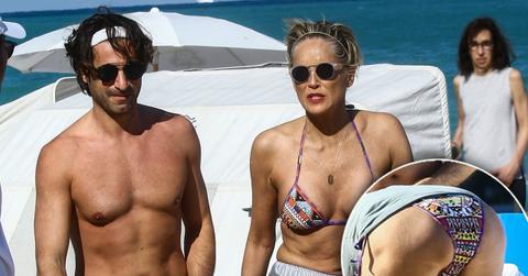 Sharon Stone Flaunts Bikini Body At Almost Sixty