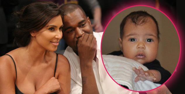 Kim-Kardashian-Kanye-West-north-west-publicity-baby-media