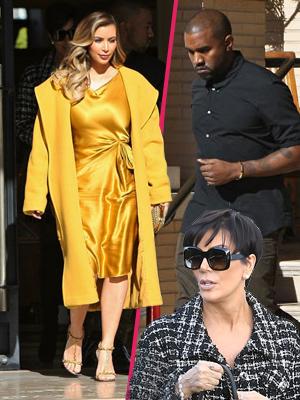 //kimye goes shopping with kris pp