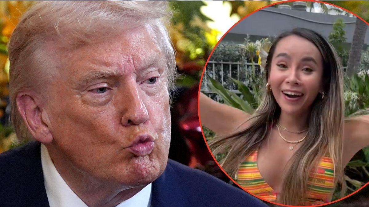 Photo of Donald Trump, Nina Coates