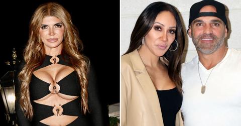 Composite photo of Teresa Giudice, Melissa Gorga, and Joe Gorga