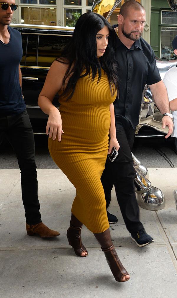 Kim Kardashian Pregnant Baby Cover Deal