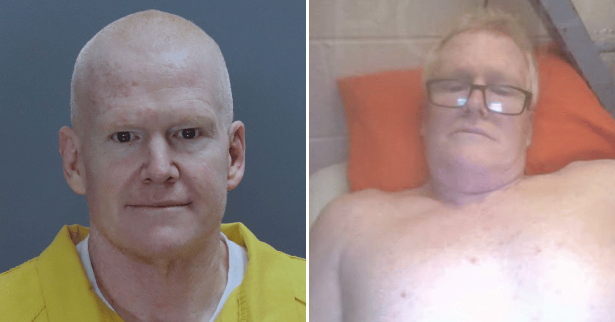 Leaked Images Show Topless Double Murderer Alex Murdaugh Inside South