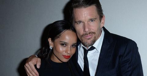 //ethan hawke and zocab kravitzpp