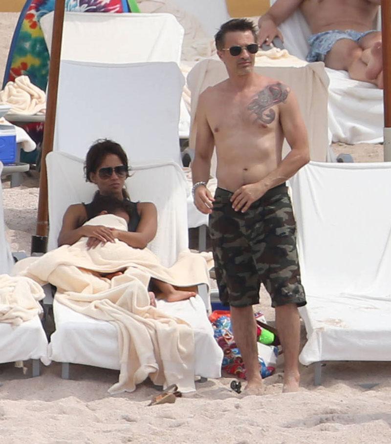 Halle Berry Divorce Olivier Martinez Vacation Mexico