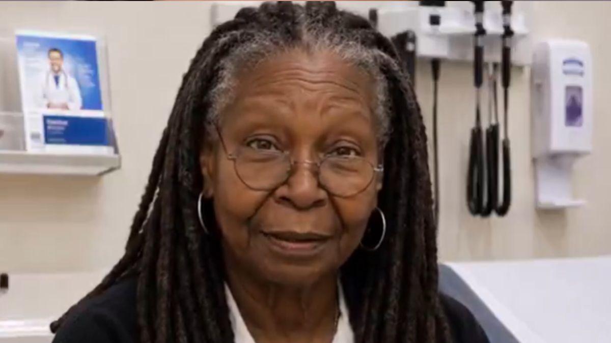 It does not appear the president got permission from adversaries like Whoopi Goldberg before recreating them.