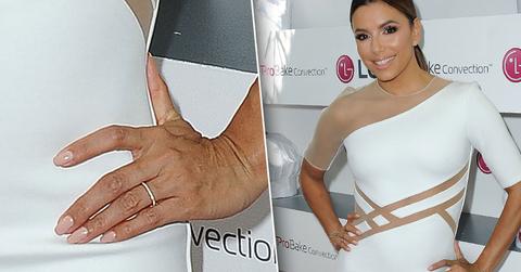 Eva Longoria Engaged Ring