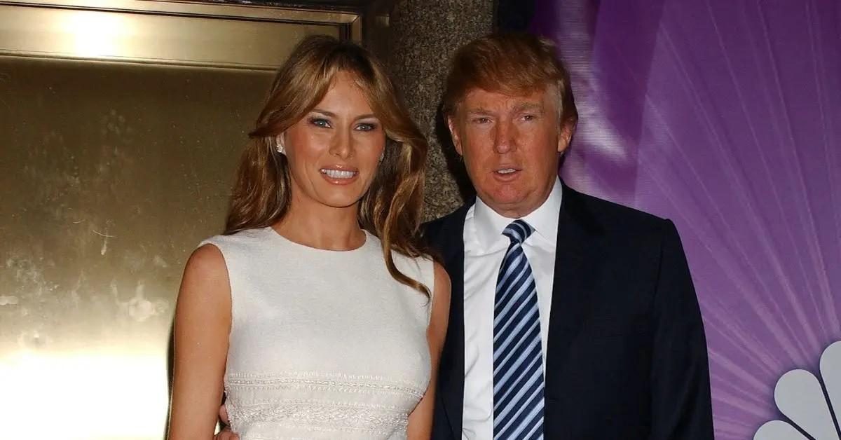 melania trump and donald trump