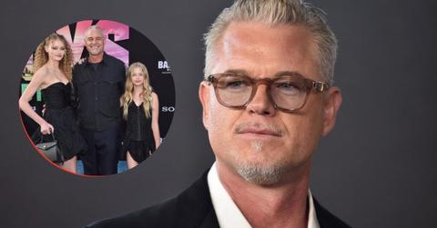 Photo of Eric Dane and his daughters