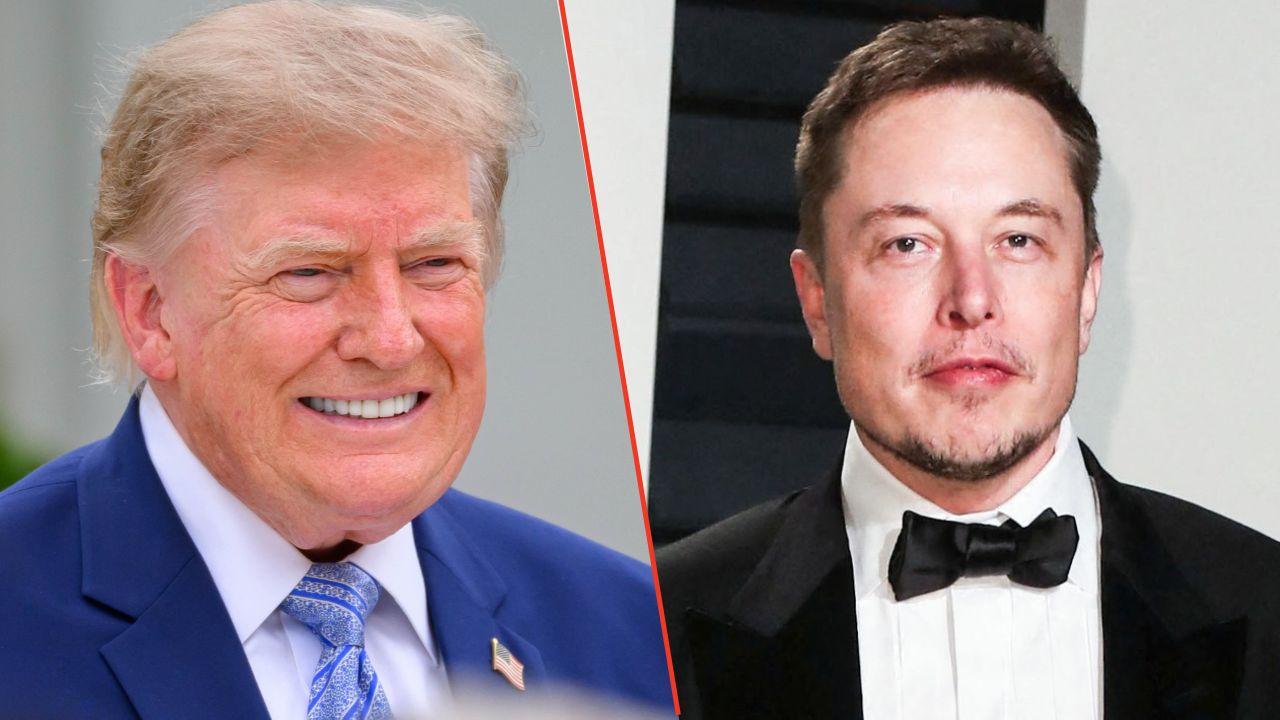 Photo of Donald Trump and Elon Musk