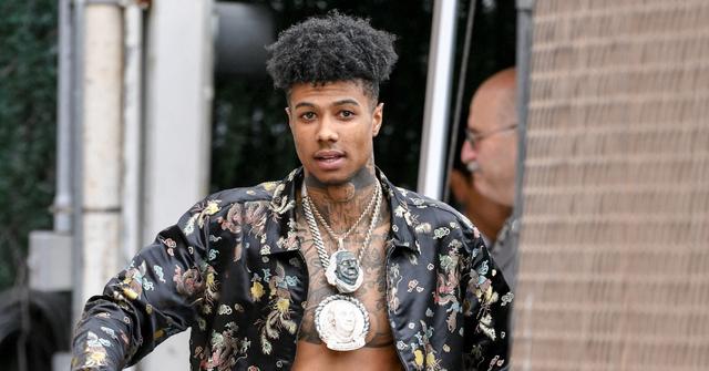 rapper blueface arrested booked las vegas pp
