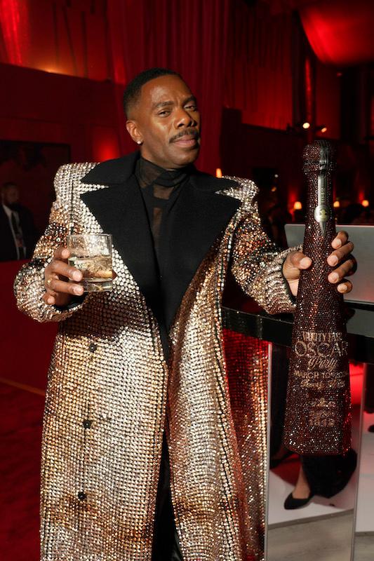 colman domingo continues the celebration during hollywoods biggest night in the tequila don julio  music room at the vanity fair after party