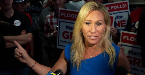 marjorie taylor green gun laws dispute british journalist pp