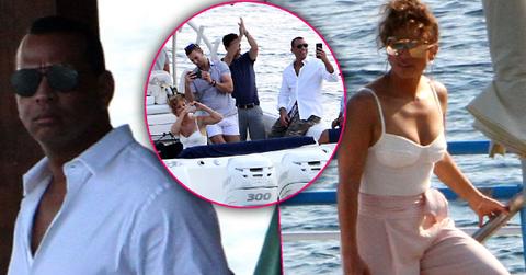 Jennifer Lopez And Alex Rodriguez Take Italian Vacation