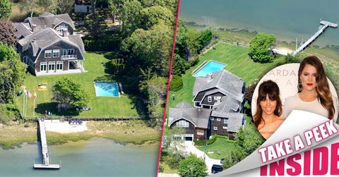 //a look at kourtney khloe kardashians hamptons home wide
