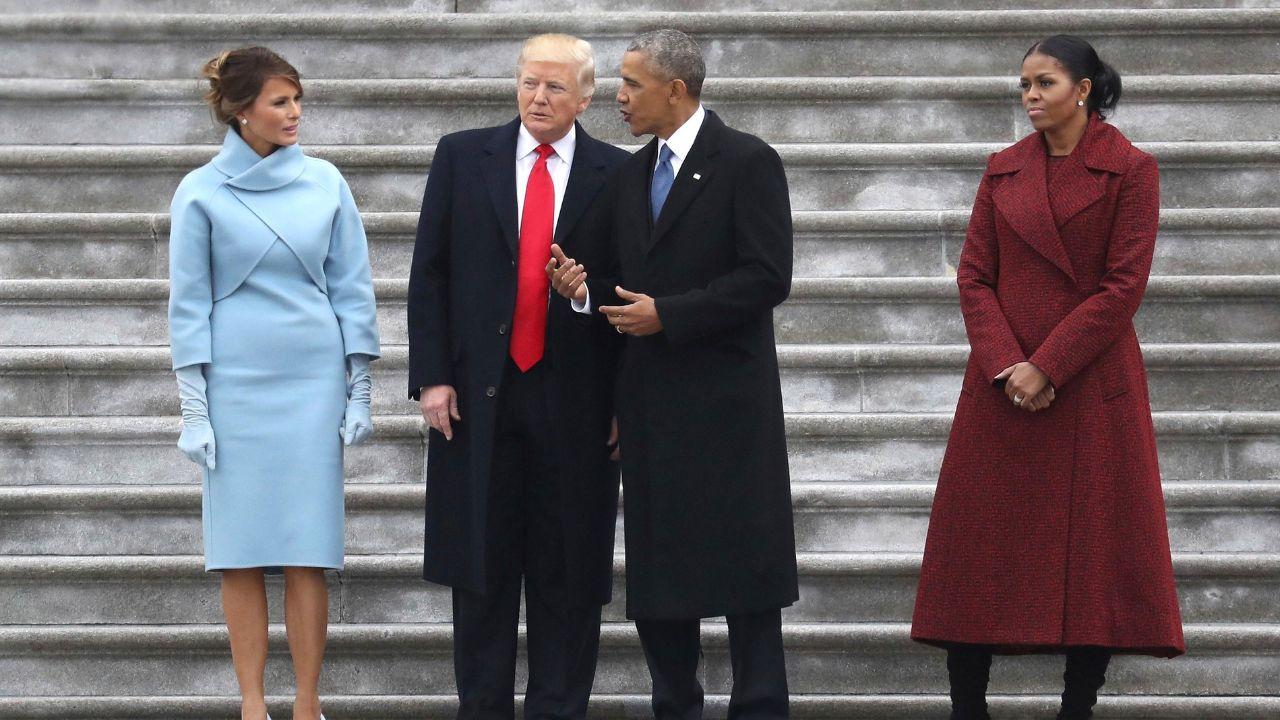Photo of Trumps and Obamas