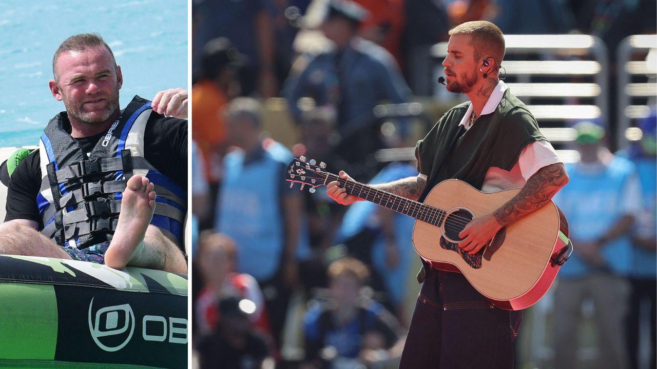 Wayne Rooney criticized Justin Bieber's World Cup halftime performance of 'Everything Hallelujah.'