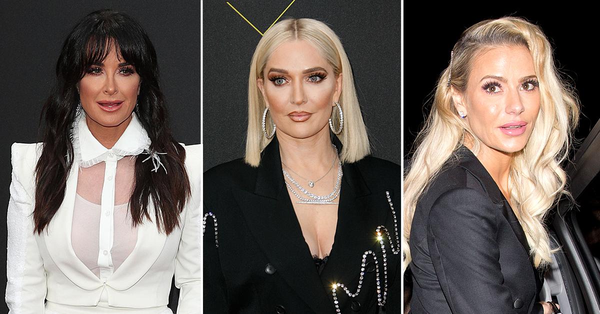 erika jayne feud rhobh kyle richards dorit kemsley embezzlement investigation