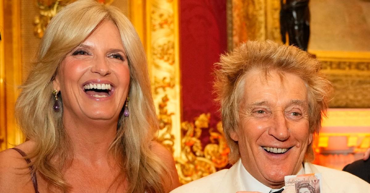 Photo of Rod Stewart and Penny Lancaster