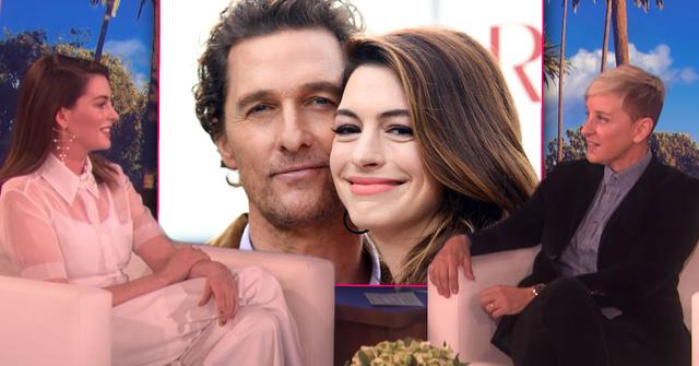 Anne Hathaway Quit Drinking Partying With Mathew McConaughey