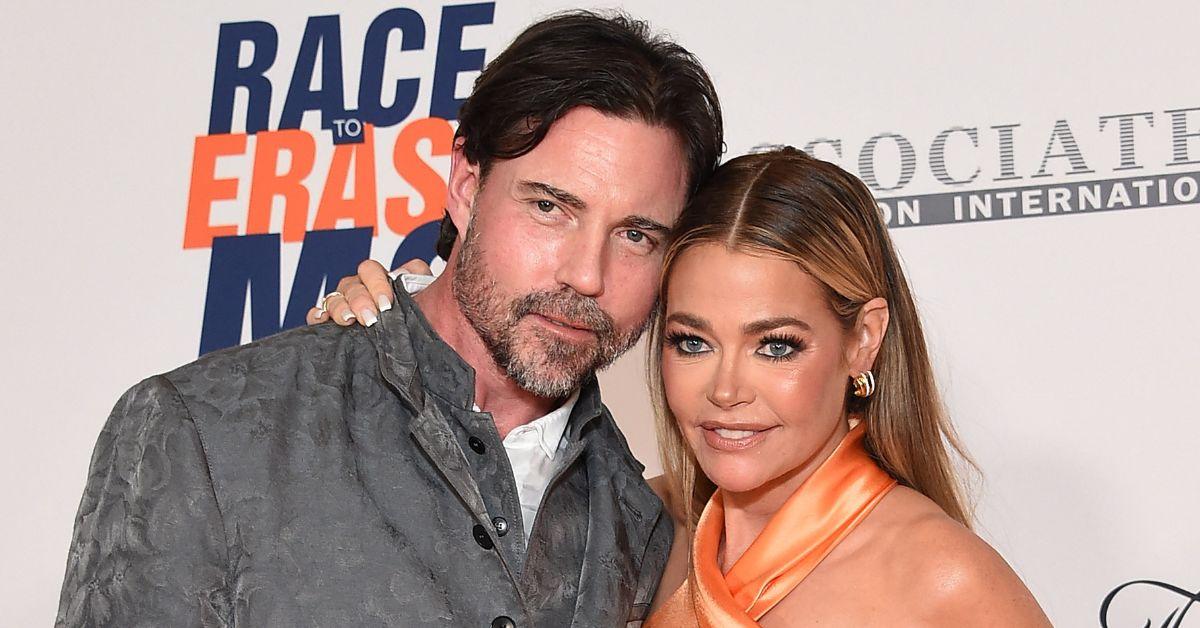 Photo of Denise Richards and Aaron Phypers.