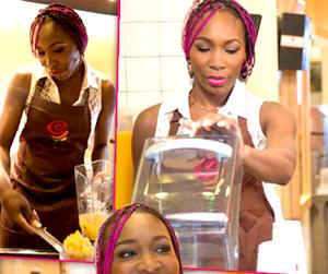 //venus williams jamba juice givaway nyc tall