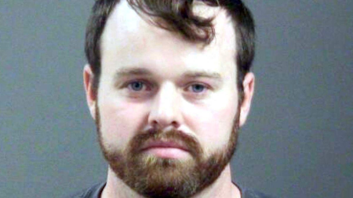 A mugshot of Joseph Duggar