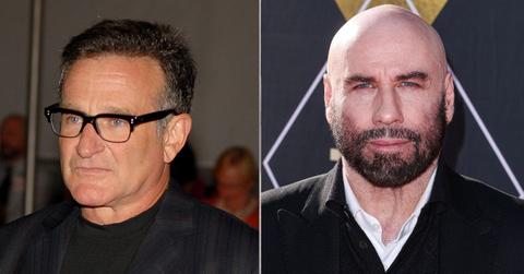 Composite photo of Robin Williams and John Travolta