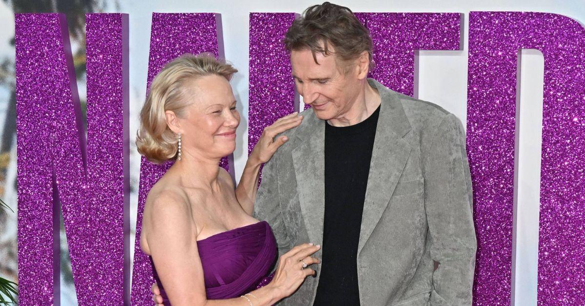 Photo of Pamela Anderson and Liam Neeson