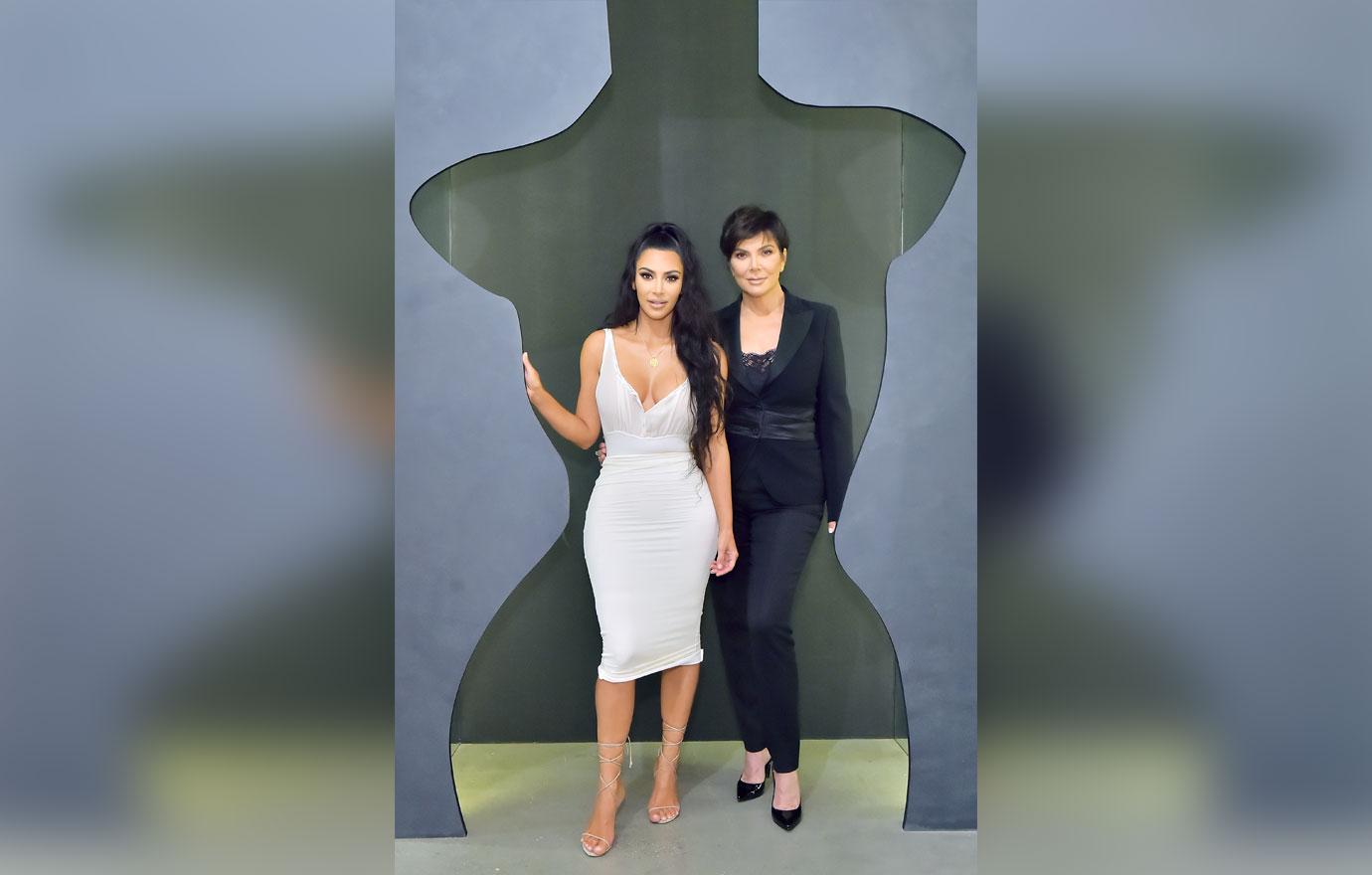 Kim Kardashian And Kris Jenner Attend Fan Event