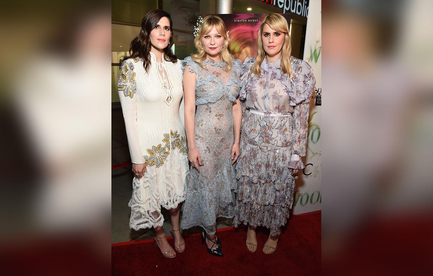 //Kristen Dunst Laura and Kate Mulleavy in Forevermark Diamonds at the Premiere of Woodshock