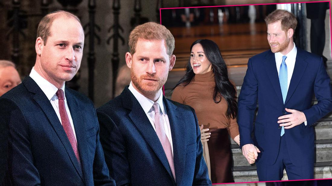 Prince Harry & Prince William Deny Rift Rumors In Joint Statement