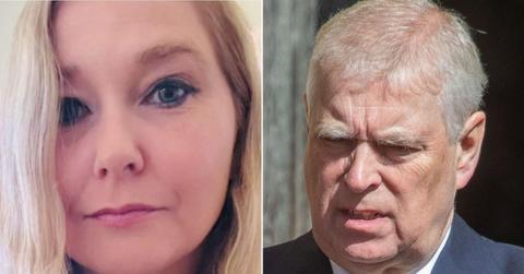 Photo of Virginia Giuffre and Prince Andrew