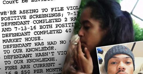 Malia Obama Smoking Pot Taylor Bennett Probation Violation Drugs