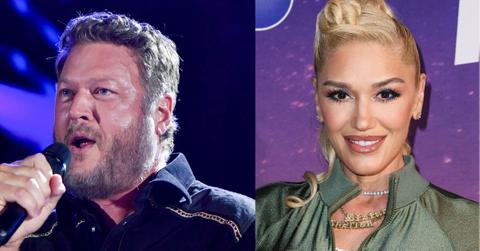 photo of blake shelton and gwen stefani