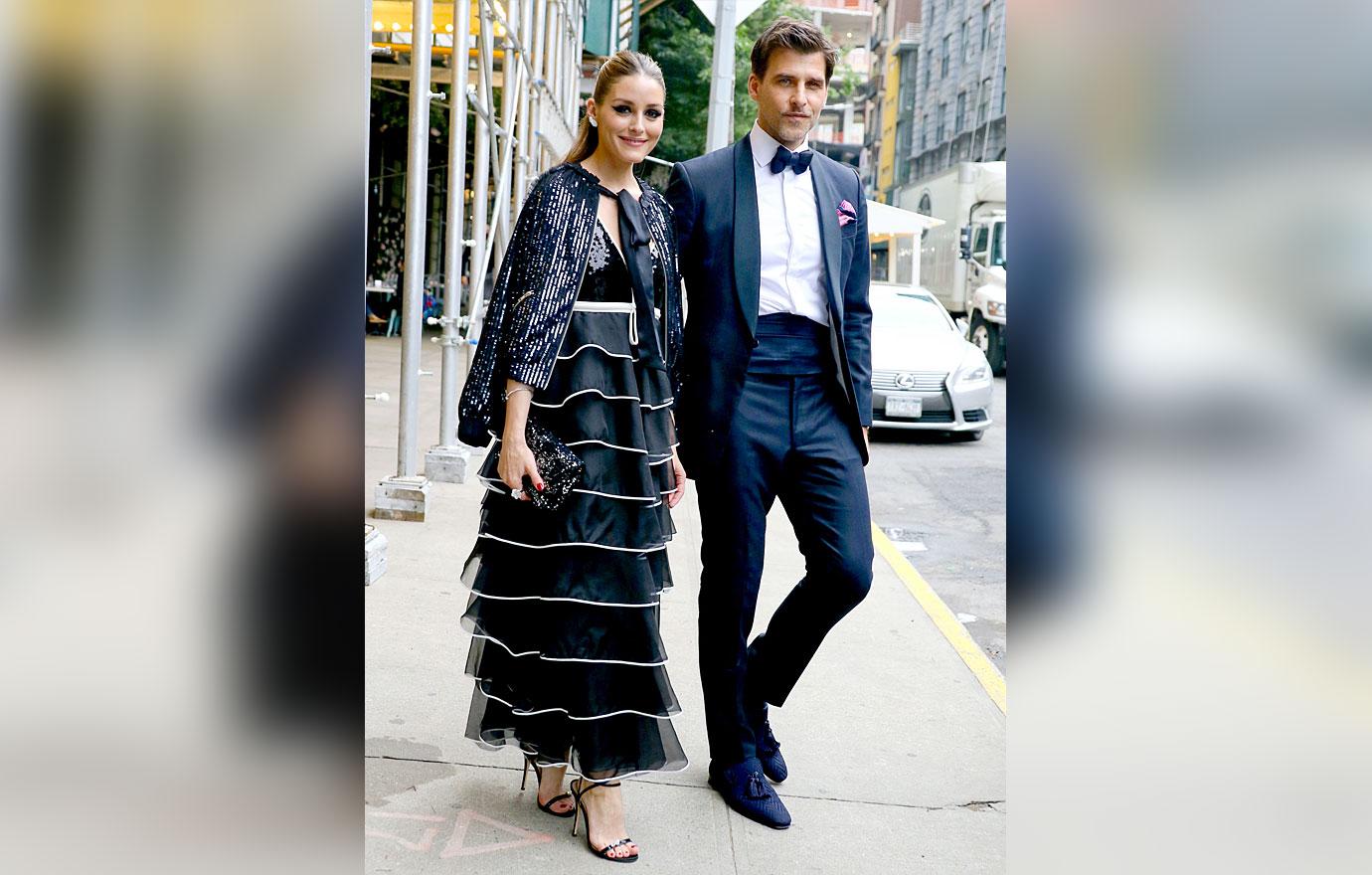 olivia palermo and johannes huebl dressed up