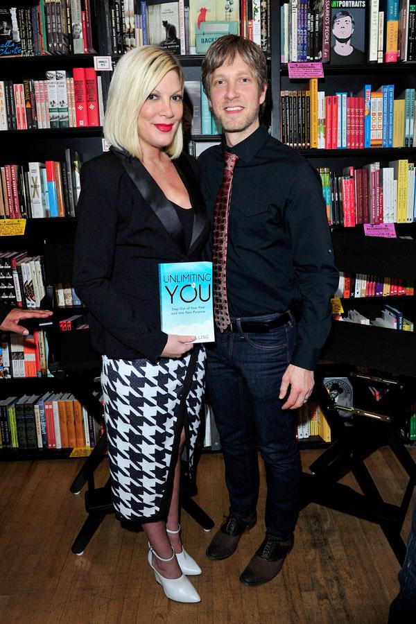 ori Spelling & Mother Candy Reunite At Brother Randy's Book Signing Party