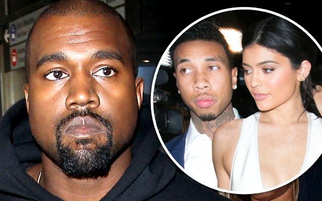 Kanye West Kylie Jenner Tyga Fight