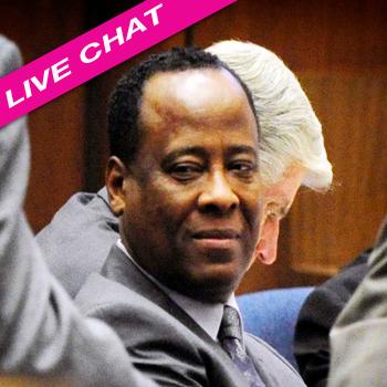 //conrad murray live chat splash