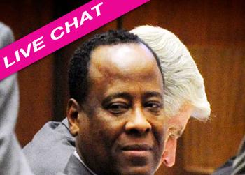 //conrad murray live chat splash
