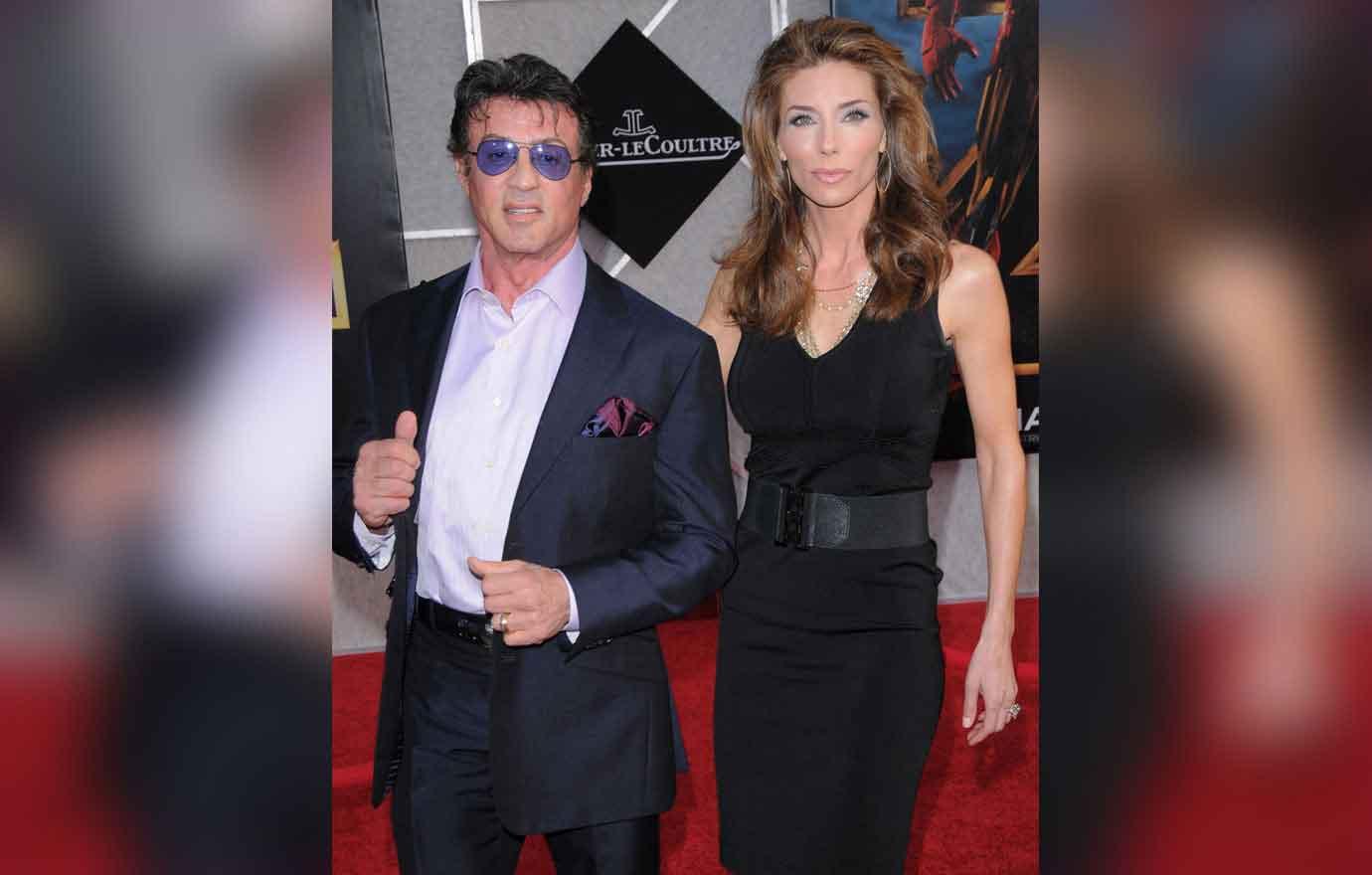 sylvester stallone divorce ex jennifer flavin wife hiding assets  million mansion