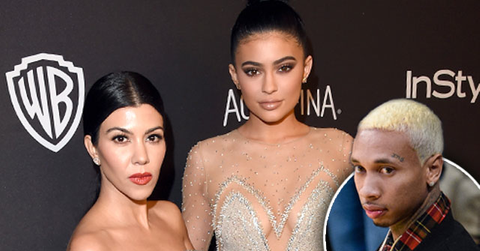 Kylie Jenner Uninvited Tyga Globes