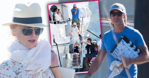 Nicole Kidman And Keith Urban Spend Holiday Time On Yacht
