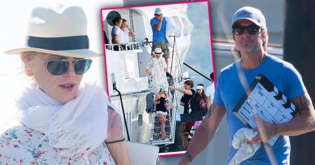 Nicole Kidman And Keith Urban Spend Holiday Time On Yacht