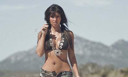 //kim kardashian troy jensen bikini shoot