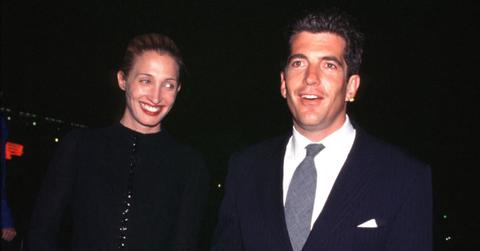 image of Carolyn Bessette and JFK Jr.
