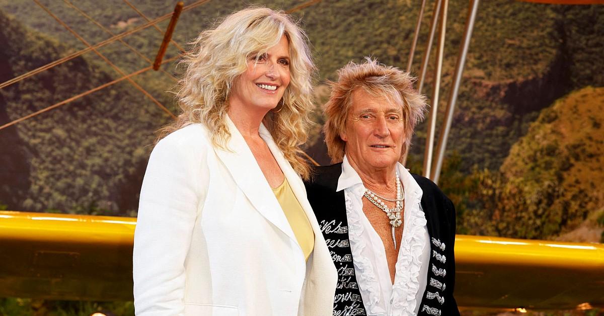 Photo of Rod Stewart and Penny Lancaster