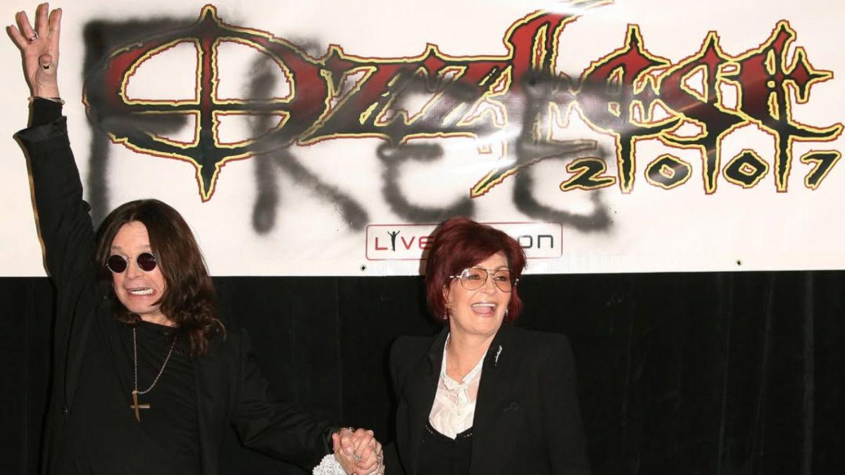 Photo of Ozzy and Sharon Osbourne